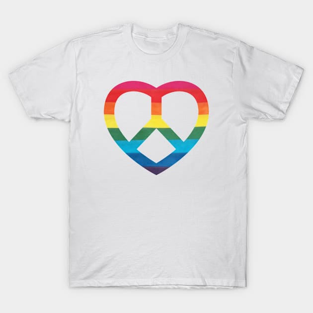 LGBT Love T-Shirt by Taranis